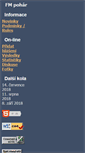 Mobile Screenshot of fmpohar.nagano.cz