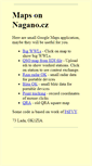 Mobile Screenshot of maps.nagano.cz